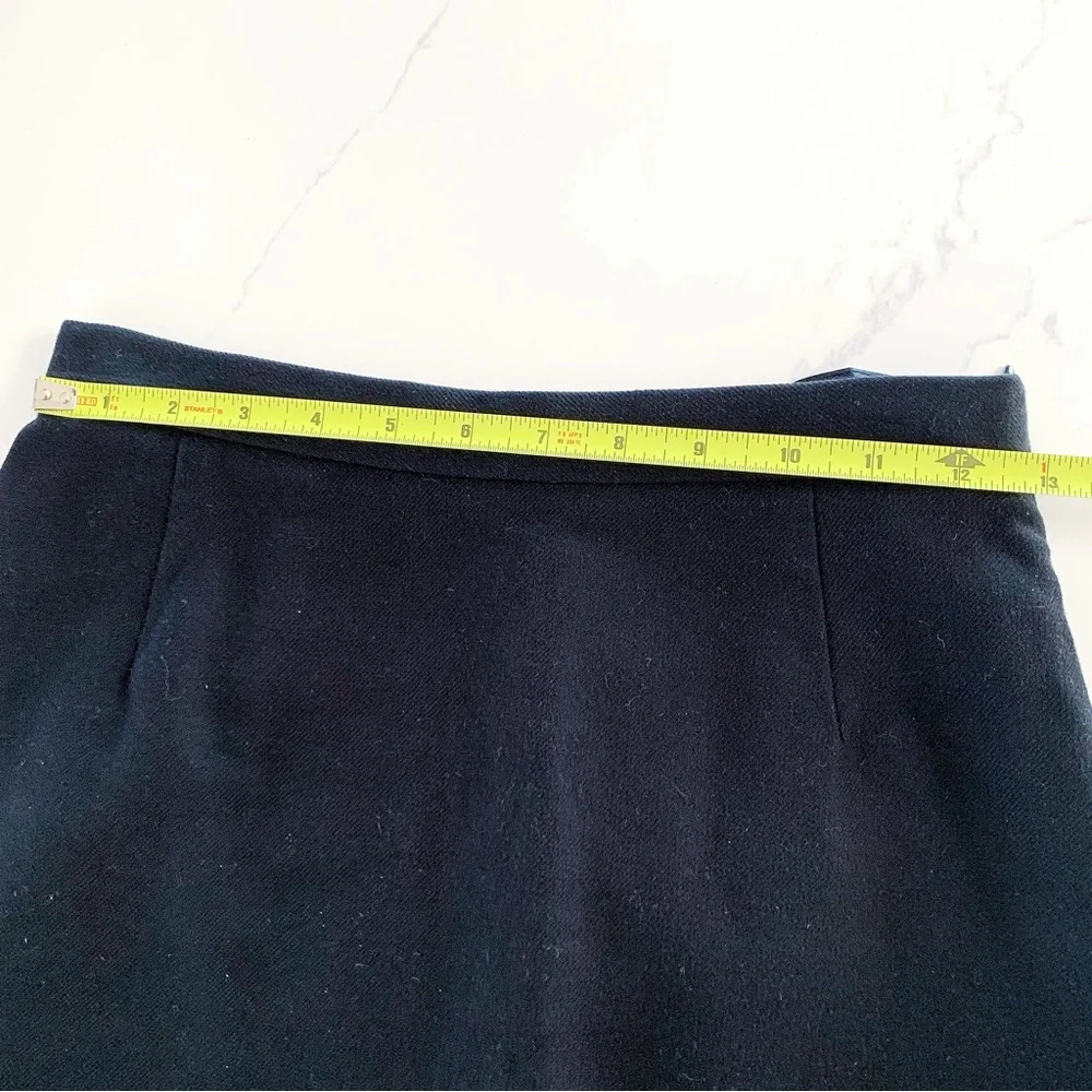 PRADA Black Knee-Length Skirt IT40/S